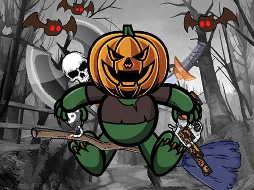 Pumpkin Monster is a fun anti-stress game where you get to kick a pumpkin. You can buy a multitude of weapons to use against the monster. Play Pumpkin Monster now for endless fun!